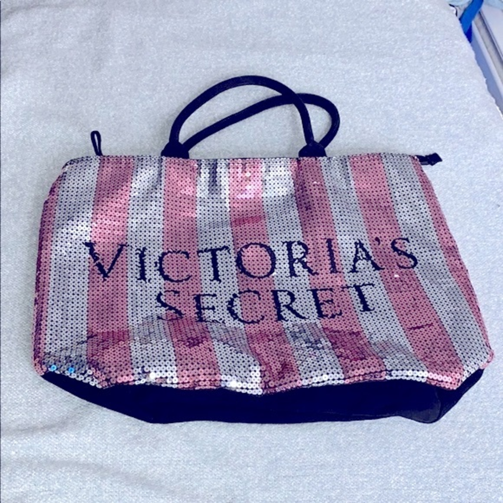 Large Sequin Victorias‎ secret bag